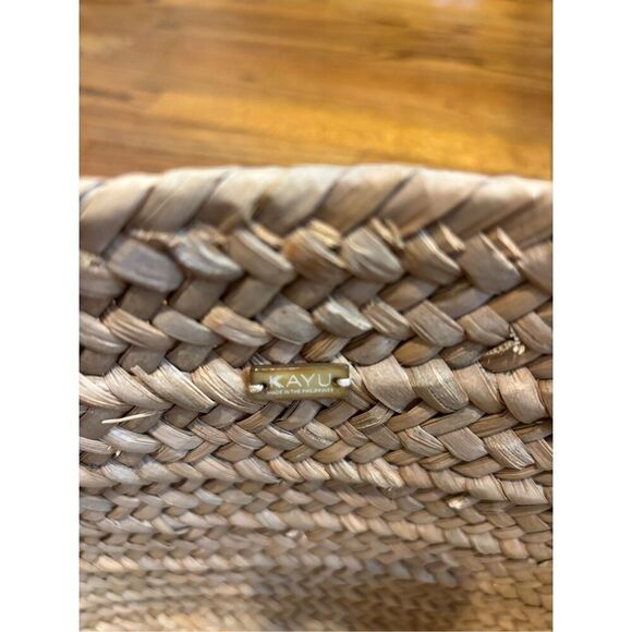 Kayu St Tropez Pom Pom Straw Tote - Picture 3 of 3